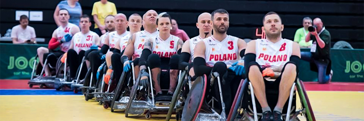 Reprezentacja Polski w rugby na wózkach na 8 miejscu na mistrzostwach Europy