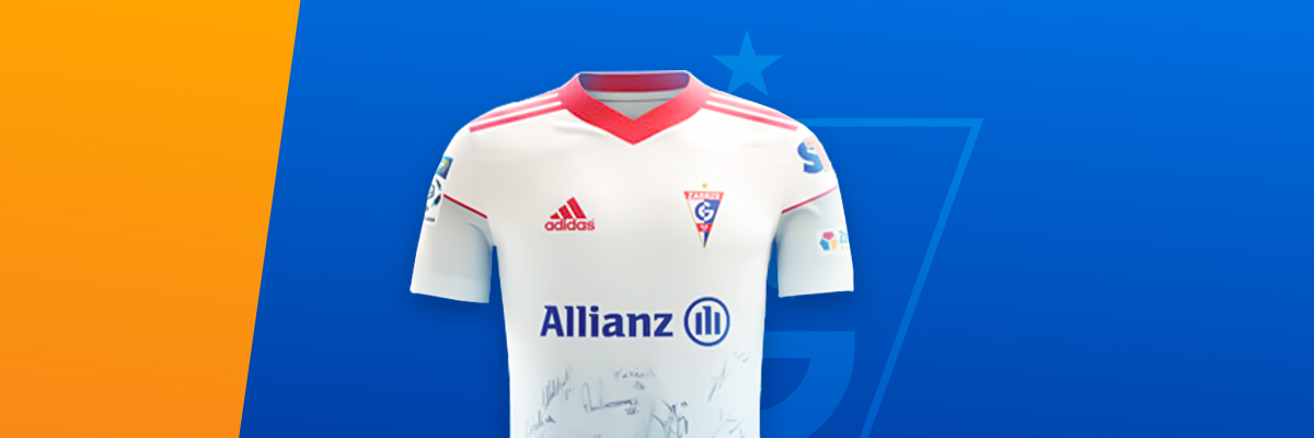 Licytacja koszulki Górnika Zabrze