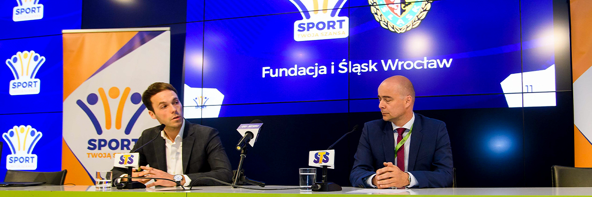 Śląsk Wrocław wspólnie z Fundacją Sport Twoją Szansą