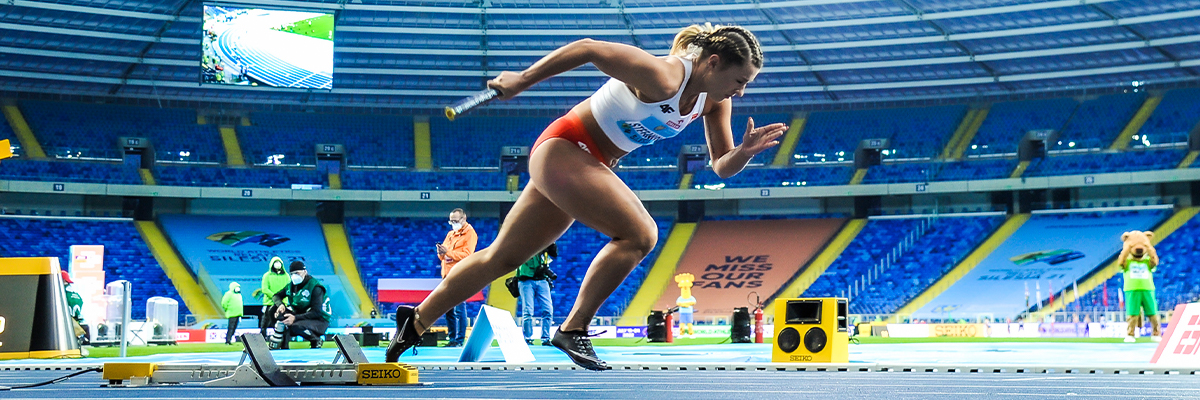 Magdalena Stefanowicz z medalami mistrzostw Polski