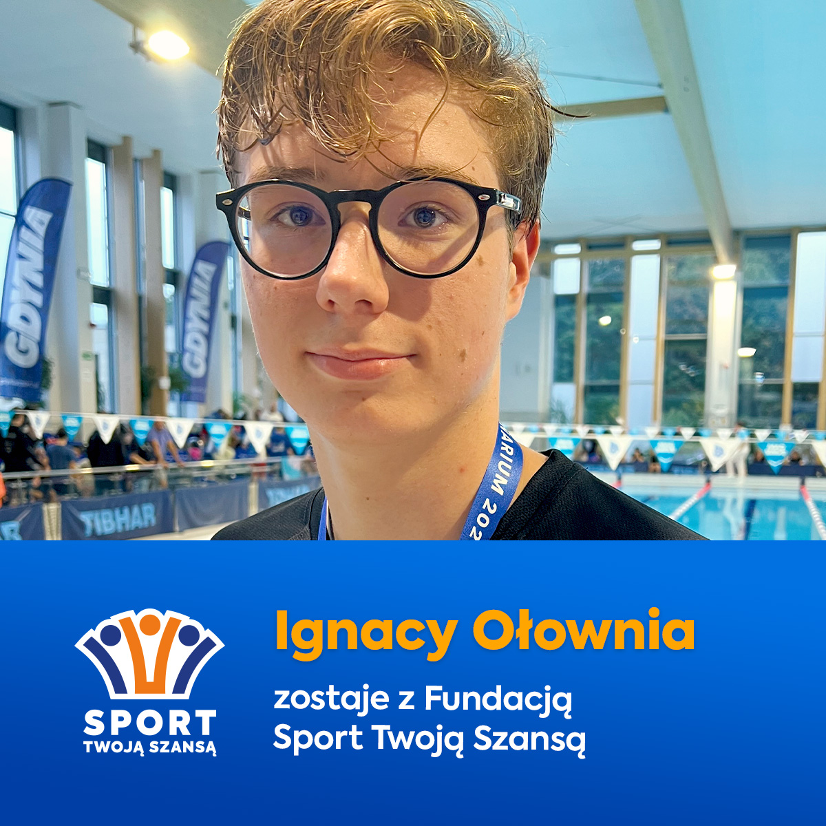 Ignacy Ołownia zostaje z Fundacją Sport Twoją Szansą