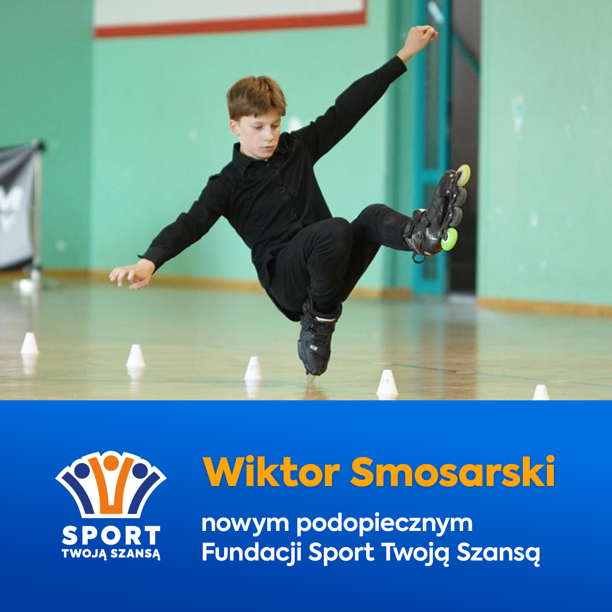 Wiktor Smosarski nowym podopiecznym Fundacji Sport Twoją Szansą
